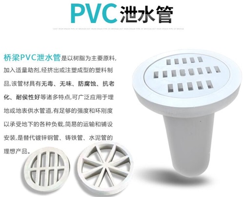 安阳pvc泄水管厂家性能参数及规格尺寸